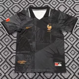 26-27 France Black Special Edition Fans Training shirts