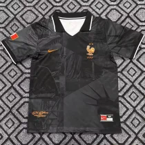 26-27 France Black Special Edition Fans Training shirts