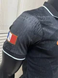26-27 France Black Casual Edition Player Version Training shirts