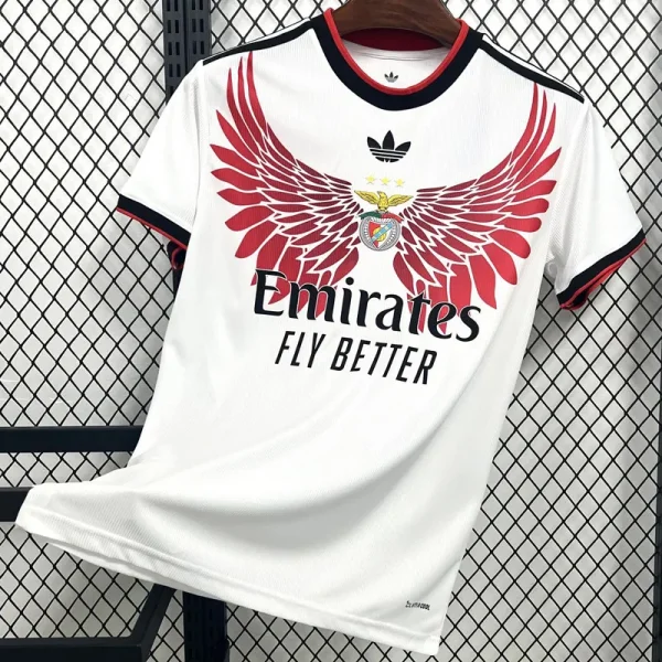 26-27 Benfica White Special Edition Fans Soccer Jersey (三叶标)