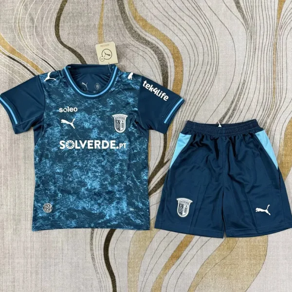 26-27 Braga Away Kids Soccer Jersey
