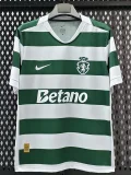 26-27 Sporting Lisbon Home Fans Soccer Jersey