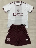 26-27 Hearts Away Kids Soccer Jersey