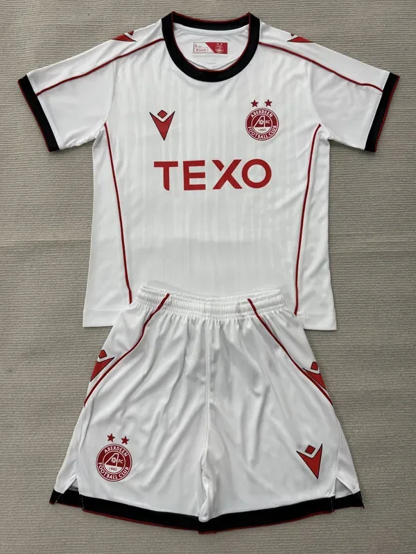 26-27 Aberdeen Away Kids Soccer Jersey