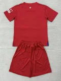 26-27 Rangers Red Goalkeeper Kids Soccer Jersey