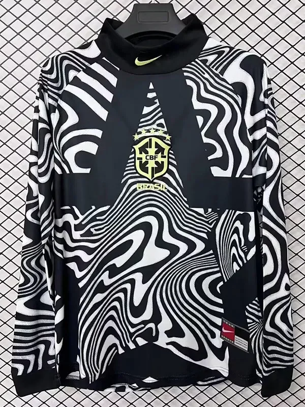 26-27 Brazil Special Edition Goalkeeper Long Sleeve Soccer Jersey (长袖)