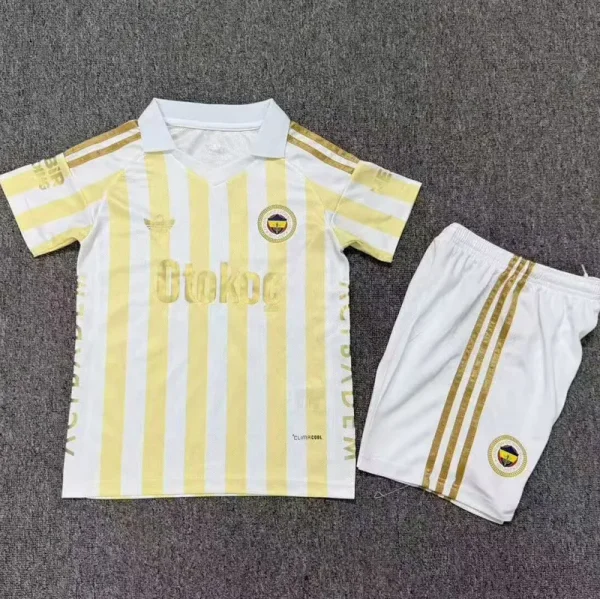 26-27 Fenerbahce Away Kids Soccer Jersey