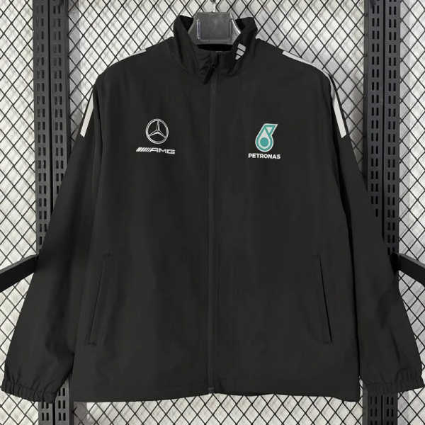 2026 F1 Mercedes Black Racing suit