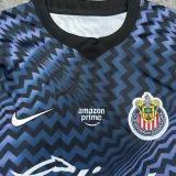 26-27 Chivas Guadalajara Black Goalkeeper Long Sleeve Soccer Jersey (长袖)