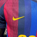 26-27 BAR GOLF Joint Home Player Version Soccer Jersey(胸前广告)