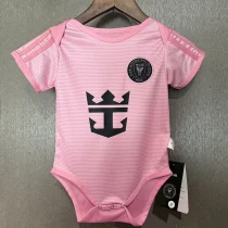 26-27 Inter Miami Home Baby Infant Crawl Suit