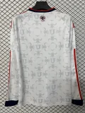 2027 Universidad De Chile White Long Sleeve Soccer Jersey (长袖)