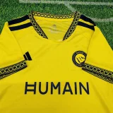 26-27 AL-Nassr Home Kids Soccer Jersey