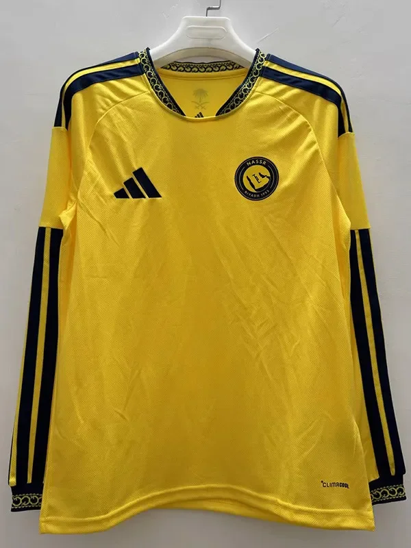 26-27 AL-Nassr Home Long Sleeve Soccer Jersey (长袖)