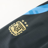 24-25 Argentina Dark gray Jacket Tracksuit #02(蓝领)