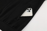 24-25 Germany Black Jacket Tracksuit #06