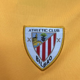 24-25 Bilbao Yellow Goalkeeper Fans Soccer Jersey