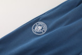 24-25 Man City Blue-Gray Hoodie Jacket Tracksuit #01
