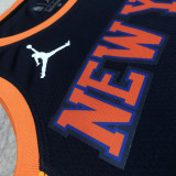 22-23 KNICKS ANTHONY #7 Black Top Quality Hot Pressing NBA Jersey (Trapeze Edition) 飞人版