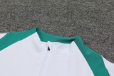 24-25 Portugal White Half Pull Tracksuit (半拉链)
