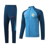24-25 Club America Blue Jacket Tracksuit #01