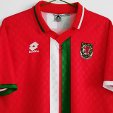 1996-1998 Wales Home Retro Soccer Jersey