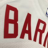 22-23 Raptors BARNES #4 White Top Quality Hot Pressing NBA Jersey