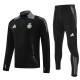 24-25 Al-Nassr Black Half Pull Tracksuit (半拉链)