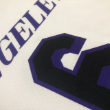 22-23 LAKERS JAMES #6 White City Edition Top Quality Hot Pressing NBA Jersey