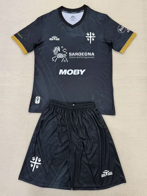 24-25 Cagliari Third Kids Soccer Jersey