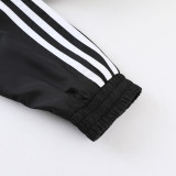 23-24 Flamengo Black Windbreaker (白边）