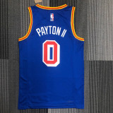 Warriors PAYTON II #0 Blue 75th Anniversary Retro NBA Jersey
