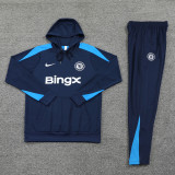 24-25 CHE Royal Blue Hoodie Tracksuit (卫衣套装)