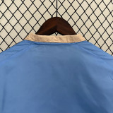 24-25 Man Utd Blue & khaki Double Sided Windbreaker (双面风衣)