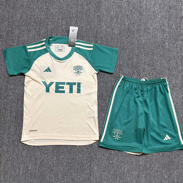 24-25 Austin FC Away Kids Soccer Jersey