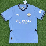 24-25 Man City Home 1:1 Fans Soccer Jersey
