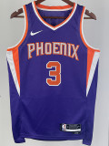 22-23 SUNS PAUL #3 Purple Top Quality Hot Pressing NBA Jersey