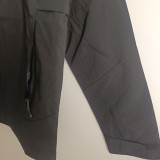 2025 New UA Black Windbreaker