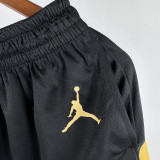 23-24 Cleveland Cavaliers Black Edition Top Quality NBA Pants (Trapeze Edition) 飞人版