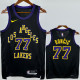 23-24 LAKERS DONCIC #77 Black City Edition Top Quality Hot Pressing NBA Jersey