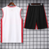 24-25 LIV White Tank top and shorts suit