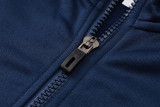 24-25 CHE Royal blue Hoodie Half Pull Tracksuit #F552半拉连帽