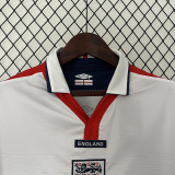 2004 England Home Retro Soccer Jersey