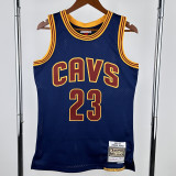 2015-2016 Cleveland Cavaliers JAMES #2 Royal blue Retro Top Quality Hot Pressing NBA Jersey