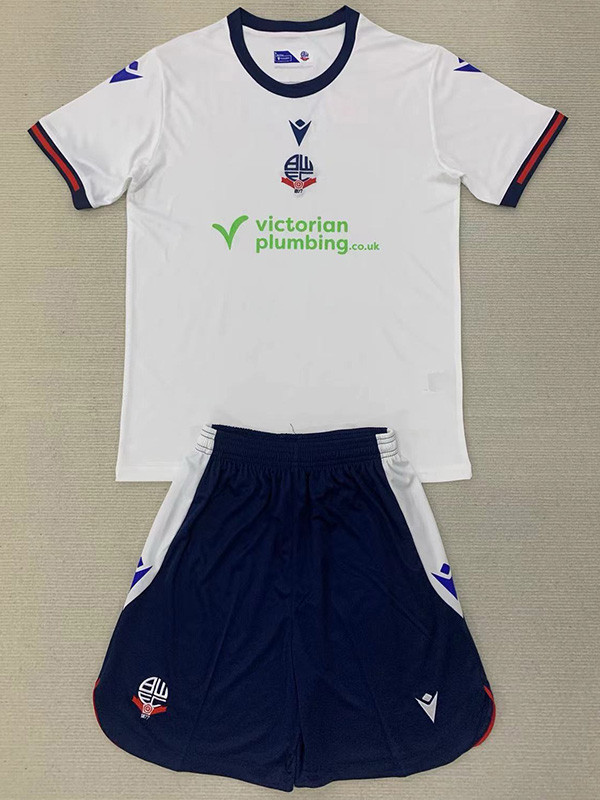 24-25 Bolton Home Kids Soccer Jersey