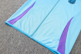 24-25 Argentina Light blue Jacket Tracksuit #A733