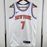 2018-19 KNICKS ANTHONY #7 White Top Quality Hot Pressing NBA Jersey