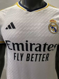 23-24 RMA Home Player Version Soccer Jersey