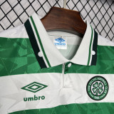 1989-1991 Celtic Home Retro Soccer Jersey