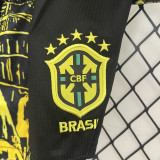 24-25 Brazil Yellow Special Edition Kids Soccer Jersey *耶稣黄色